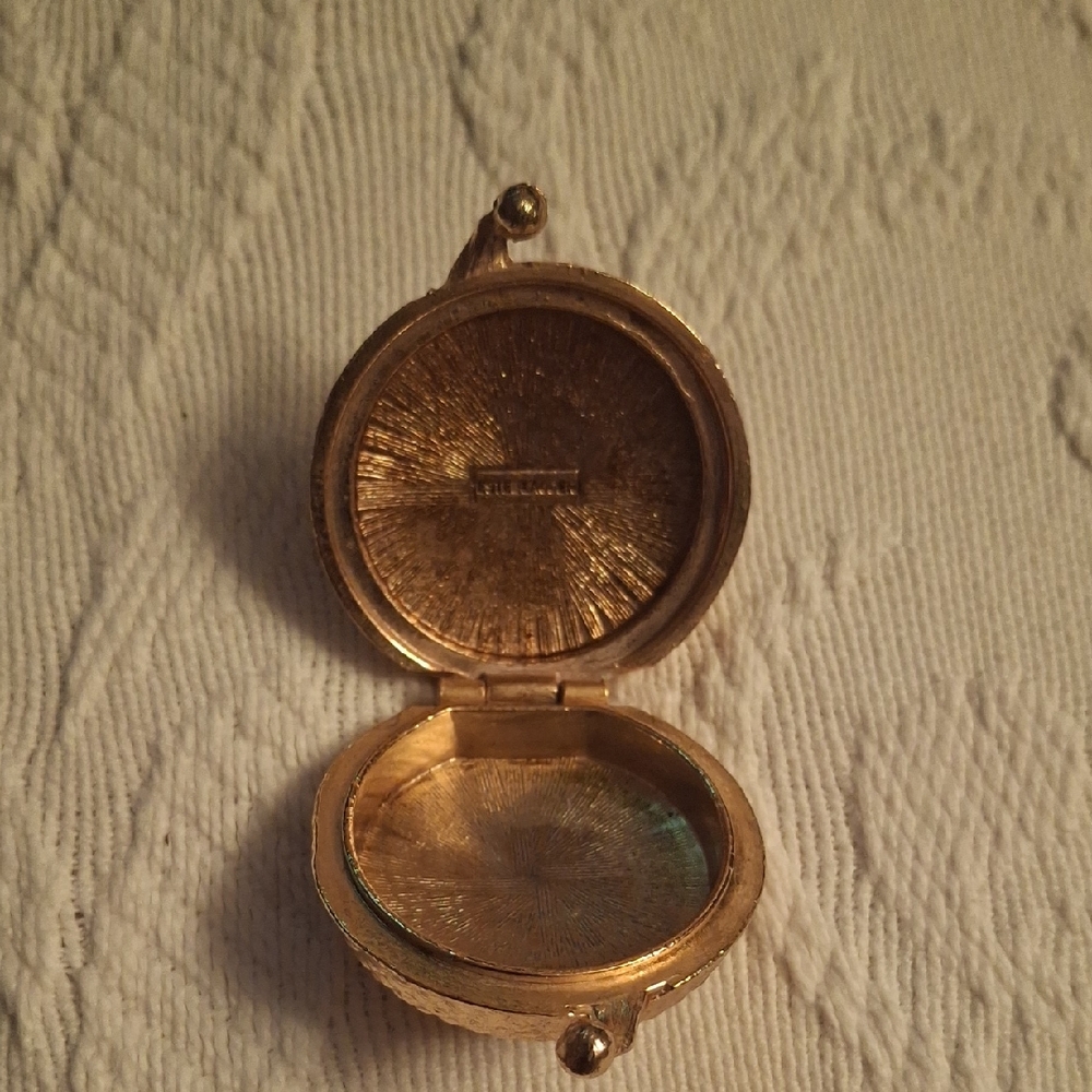 Estee Lauder Gold Solid Perfume Compact - image 1